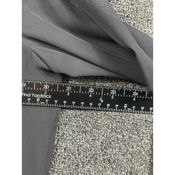 Kut From The Kloth Blouse Semi Sheer Womens M Black Long Sleeves Long Back NEW - Picture 7 of 7